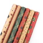 Custom Kraft Gift Wrapping Paper Sheet view 5