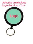 Retractable Badge Holder Reel With Magnet view 3