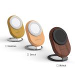 Wirelss Bamboo Charging Station view 3