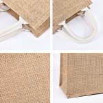 Mini Jute Gift Tote view 2