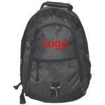 Two-tone Polyester Backpack view 1