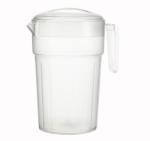 34 Oz clear Pitcher With Lid view 1