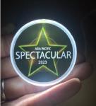 Led Circle Badge With Beads view 1