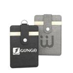 Linen Finish Pu Badge Holder view 4