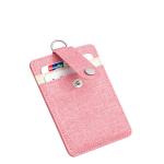 Linen Finish Pu Badge Holder view 5