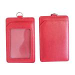 Leather Badge Holder Without Lanyard view 4