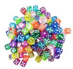 14mm Transparent Dice view 1
