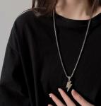 Lightning Alloy Necklace view 2