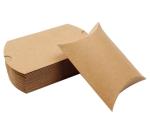 Kraft Paper Pillow Box view 1