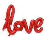Large One-piece Love Foil Balloon view 2