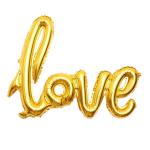 Large One-piece Love Foil Balloon view 4