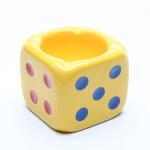 Ceramics Dice Ashtray view 1