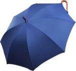 62 In Arc Navy Blue Umbrella With A Curved view 1
