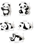 Panda Style Hairclip view 6
