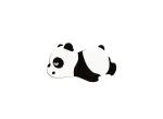 Panda Style Hairclip view 1