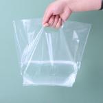 Clear Merchandise Bag With Die Cut Handle view 2