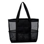 8 Pockets Beach Mesh Tote Bag view 1