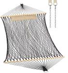 Traditional Rope Double Hammock view 2