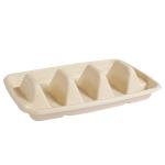 Disposable Taco Holder Tray view 1