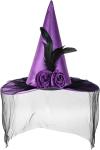 Witch Hat With Veil view 2