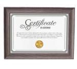 A5 Certificate Frame view 1