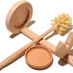 Toilet Brush Stand With Fiber Brush view 2