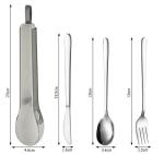 Travel Cutlery Set 3pcs view 2