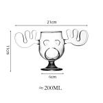 Glass Moose Cup view 2