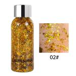 Orange Body Glitter view 3