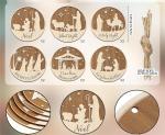 Christmas Nativity Scene Ornaments Kit view 1