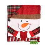 Christmas Chair Back Cover Santa Claus view 4