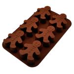 Gingerbread Man Silicone Baking Mold view 2