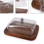 Glass Butter Dish With Lid view 5
