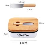 Butter Dish With Lid And Knife view 2