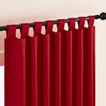 Custom Long Tab Top Curtain view 1