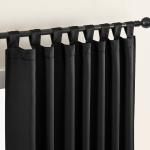 Custom Long Tab Top Curtain view 2