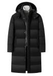 Long Coat Hooded Insulated Puffer view 1
