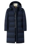 Long Coat Hooded Insulated Puffer view 2