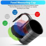 Plastic Food Scoop With Measuring Lines view 2