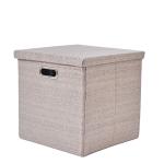 Foldable Cube Storage Bin With Lid view 2