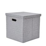 Foldable Cube Storage Bin With Lid view 3