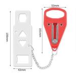 Upadated Portable Door Lock view 3