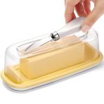 Silicone Butter Dish With Knife view 1