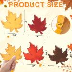 Fall Leaves Decorations Kit 4pcs view 2