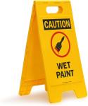 Wet Paint Sign view 1