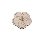 Wooden Spinning Top view 2