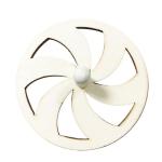 Wooden Spinning Top view 1
