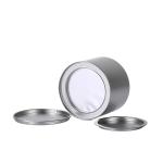 Round Empty Tin With Top view 1