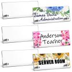 Custom Acrylic Desk Name Plate view 2
