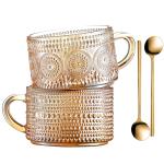 2 Pack Vintage Coffee Mugs view 3